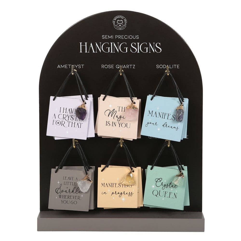 Modern Magic Hanging Signs
