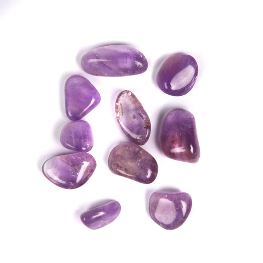 Large Amethyst Tumbled Gemstones
