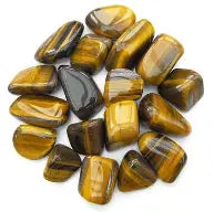 Large Gold Tiger Eye Tumbled Gemstones