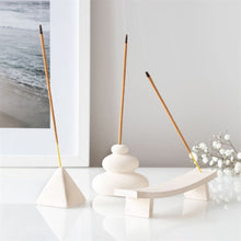 Load image into Gallery viewer, Cream Speckle Incense Ash Catcher
