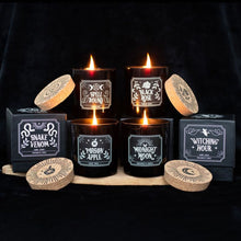 Load image into Gallery viewer, Set of 6 Midnight Ritual Candles
