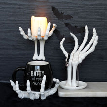 Load image into Gallery viewer, Skeleton Hand Coaster and Candle Holder
