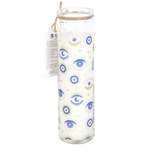 Load image into Gallery viewer, All Seeing Eye White Sage Tube Candle
