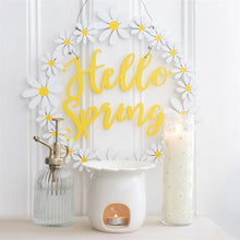 Load image into Gallery viewer, White Daisy Tube Candle
