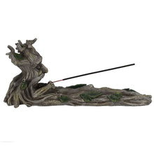 Load image into Gallery viewer, Green Man Incense Stick Holder
