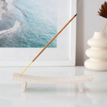 Load image into Gallery viewer, Cream Speckle Incense Ash Catcher
