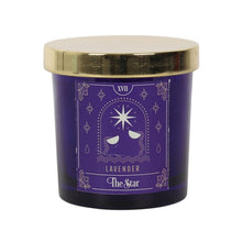 Load image into Gallery viewer, The Star Lavender Tarot Candle
