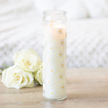 Load image into Gallery viewer, White Daisy Tube Candle
