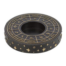 Load image into Gallery viewer, Astrology Wheel Tealight Candle Holder
