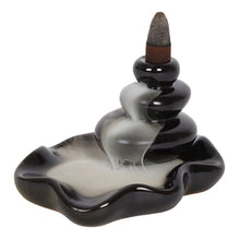 Load image into Gallery viewer, Large Pebbles Backflow Incense Burner
