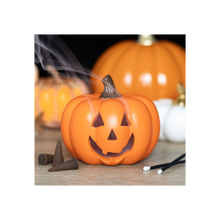 Load image into Gallery viewer, Orange Pumpkin Incense Cone Holder
