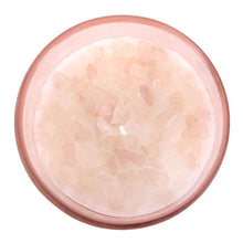 Load image into Gallery viewer, Gratitude Wild Rose Crystal Chip Candle
