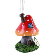 Load image into Gallery viewer, Red Smoking Toadstool Incense Cone Holder
