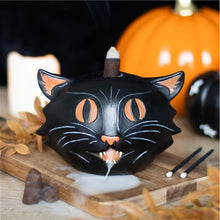 Load image into Gallery viewer, Black Cat Backflow Incense Burner
