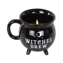 Load image into Gallery viewer, Witches Brew Cauldron Mug Candle
