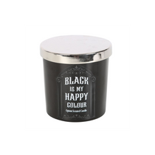 Load image into Gallery viewer, Black is My Happy Colour Opium Candle
