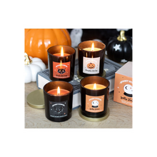 Load image into Gallery viewer, Black Cat Curse Cinnamon Orange Candle
