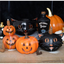 Load image into Gallery viewer, Black Cat Backflow Incense Burner
