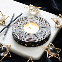 Load image into Gallery viewer, Astrology Wheel Tealight Candle Holder
