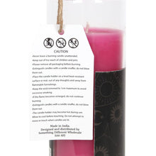 Load image into Gallery viewer, Floral &#39;Friendship&#39; Spell Tube Candle
