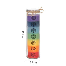 Load image into Gallery viewer, Tall Chakra Candle
