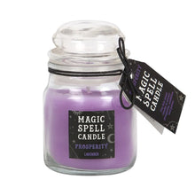 Load image into Gallery viewer, Lavender &#39;Prosperity&#39; Spell Candle Jar
