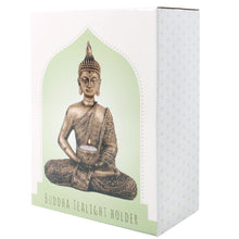 Load image into Gallery viewer, Sitting Thai Buddha Tealight Holder
