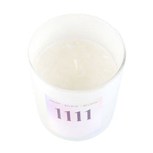 Load image into Gallery viewer, 1111 Angel Number Crystal Chip Candle
