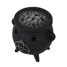 Load image into Gallery viewer, Triquetra Cauldron Incense Cone Holder
