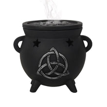 Load image into Gallery viewer, Triquetra Cauldron Incense Cone Holder
