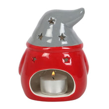 Load image into Gallery viewer, Red and Grey Gonk Tealight Holder
