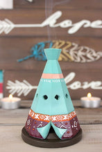 Load image into Gallery viewer, Boho Teepee Incense Cone Holder
