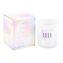 Load image into Gallery viewer, 1111 Angel Number Crystal Chip Candle
