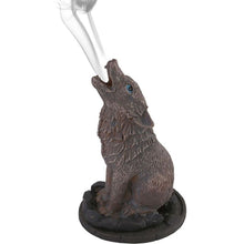 Load image into Gallery viewer, Wolf Incense Cone Holder by Lisa Parker
