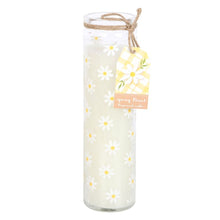 Load image into Gallery viewer, White Daisy Tube Candle
