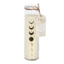 Load image into Gallery viewer, Moon Phase Coconut Tube Candle
