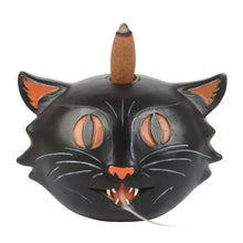 Load image into Gallery viewer, Black Cat Backflow Incense Burner
