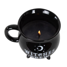 Load image into Gallery viewer, Witches Brew Cauldron Mug Candle
