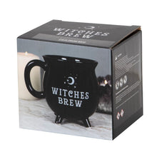 Load image into Gallery viewer, Witches Brew Cauldron Mug Candle
