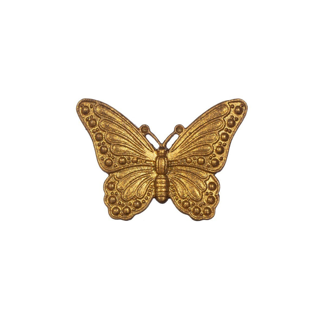 Gold Butterfly Drawer Knobs