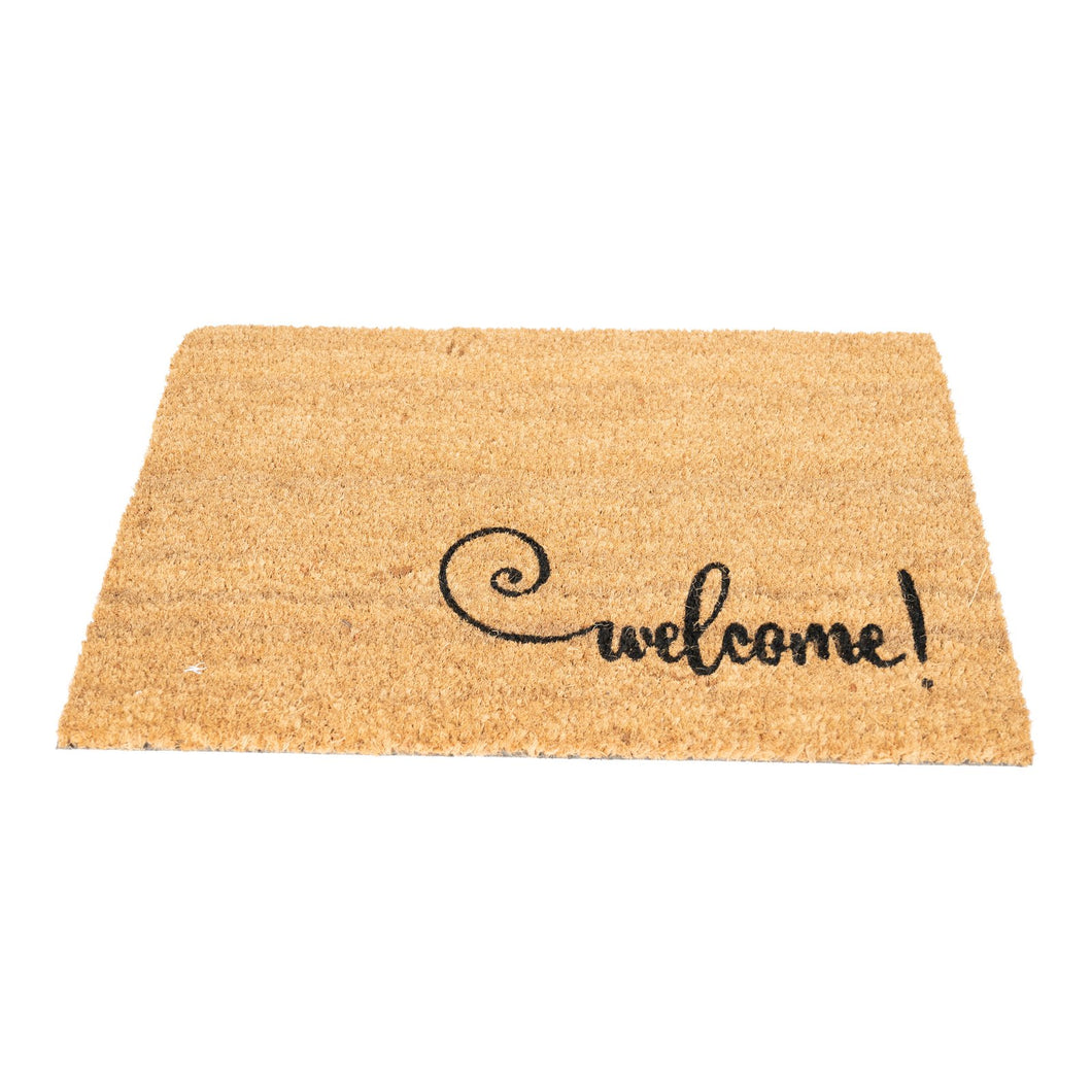 Coir Doormat Welcome 40x60cm