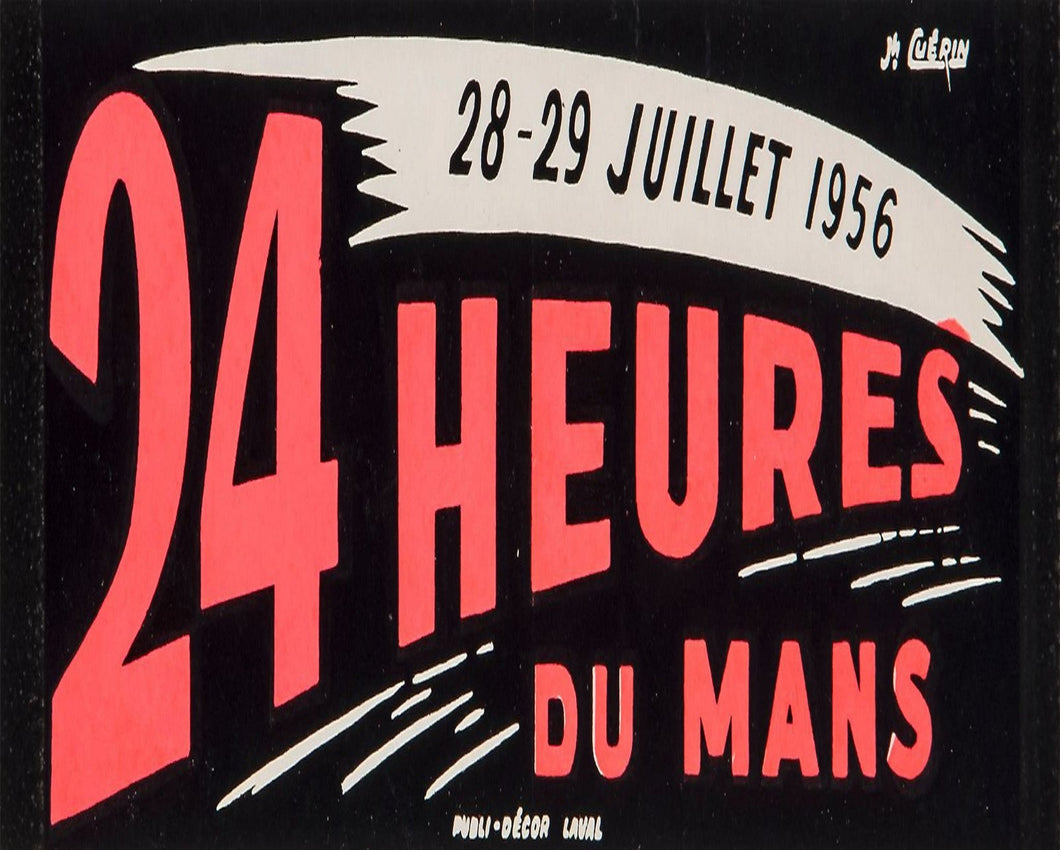 Vintage Metal Sign - 24 Heures Du Mans - Racing Poster