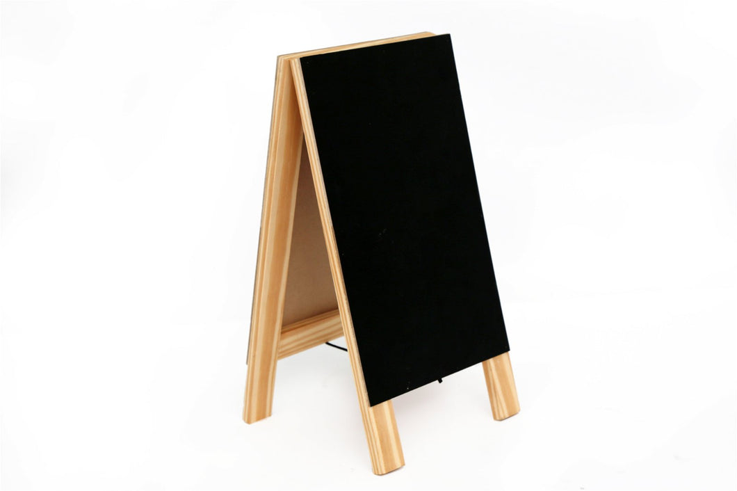 Free Standing Tabletop A Frame Easel Chalkboard 31cm