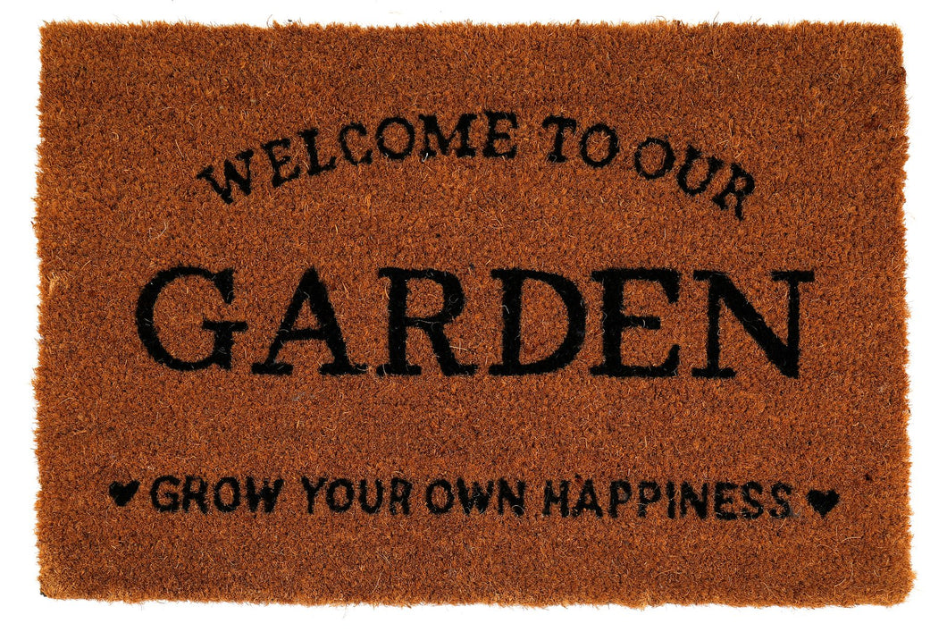 Grow Your Own Happiness Potting Shed Doormat