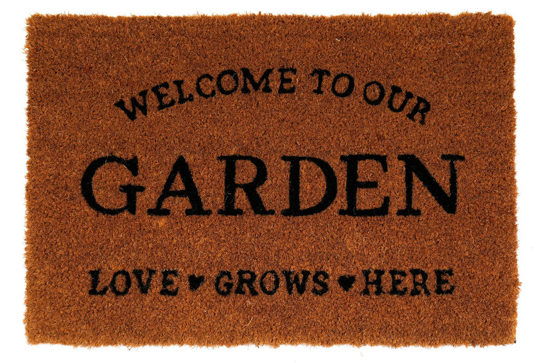 Love Grows Here Potting Shed Doormat